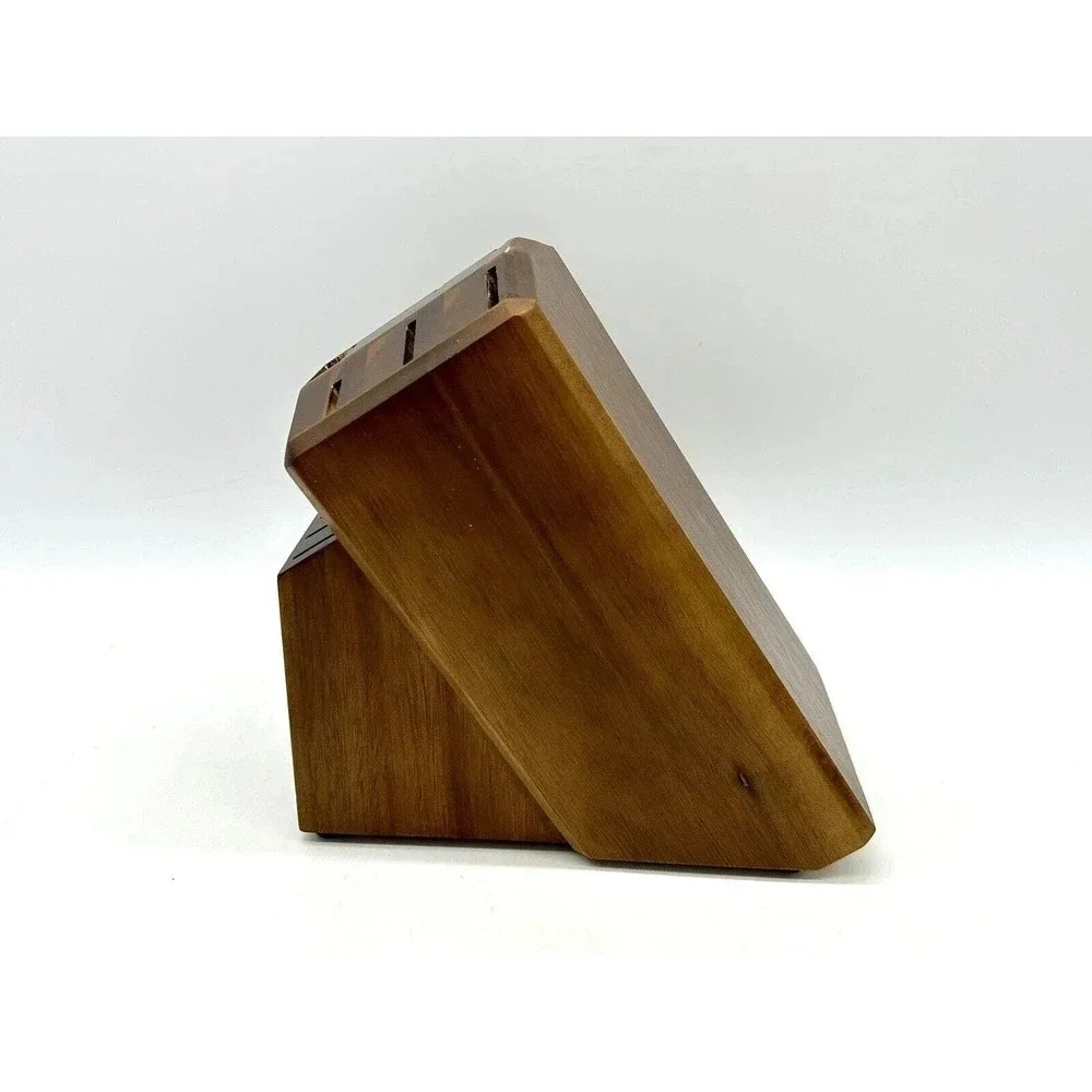 Yatoshi Professional Kitchen Knife Block Only 13 Knife Slots & 1 Scissor Slot - Picture 8 of 10